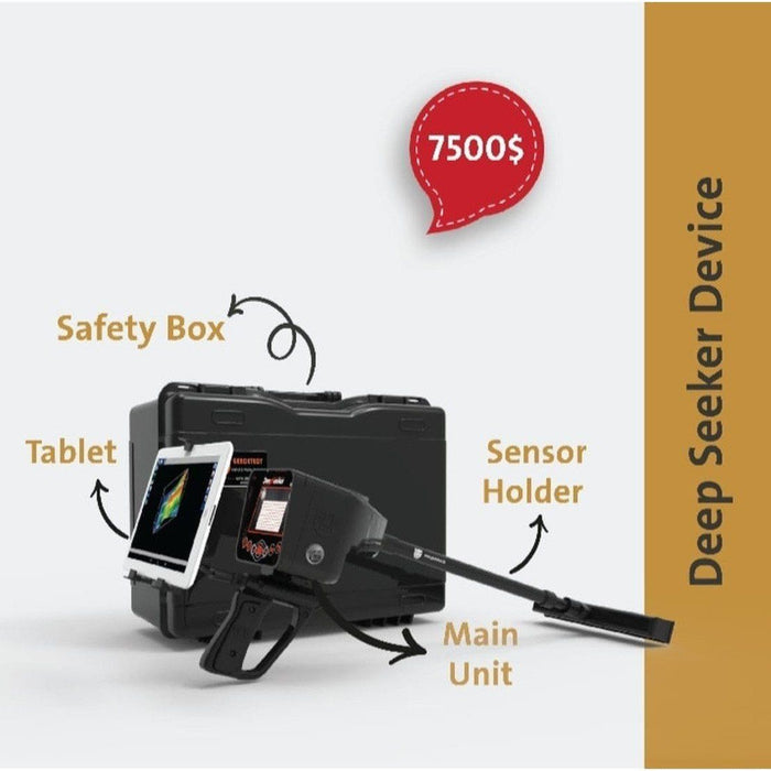 GER Detect Deep Seeker Long Range Metal Detector - Five Search Systems