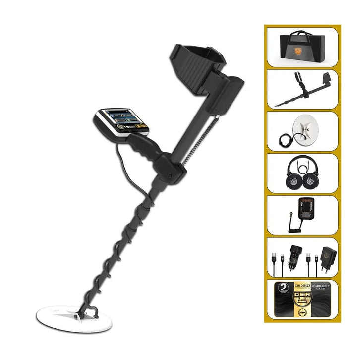 GER Detect UIG Gold Digger Metal Detector with 18" Search Coil