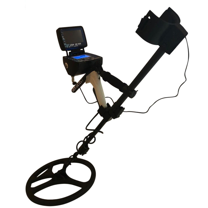 GER Detect Titan 1000 Long Range Metal Detector with 8" and 17" Coils - Five Search Systems