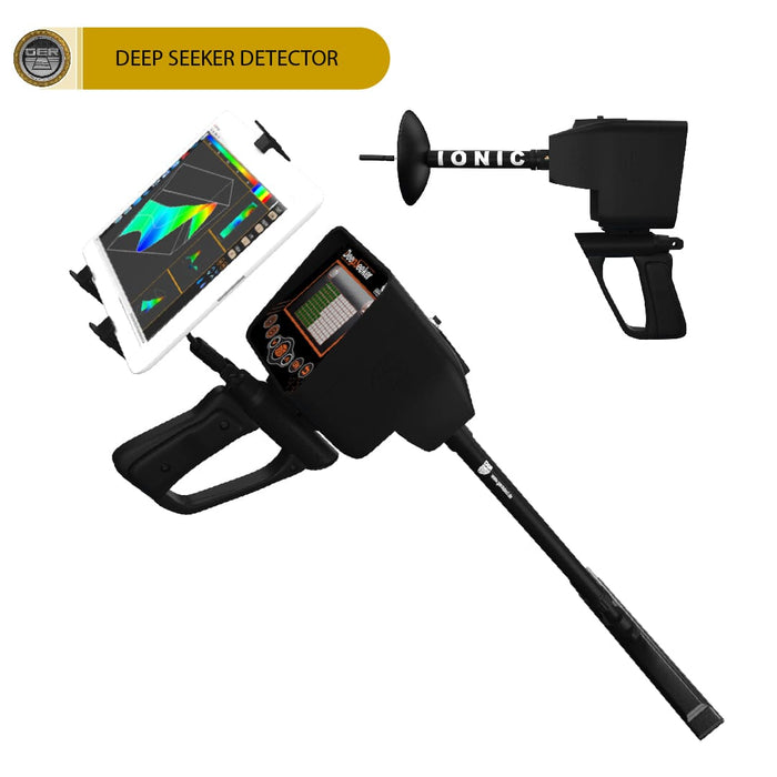 GER Detect Deep Seeker Long Range Metal Detector - Five Search Systems