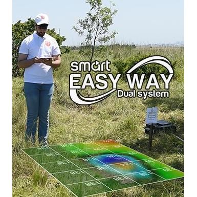 GER Detect Easy Way Smart Dual System Metal Detector