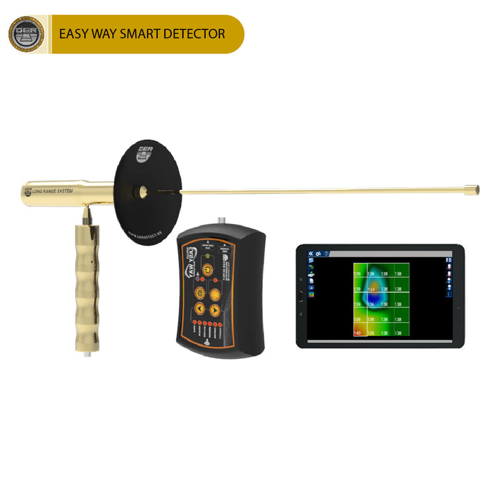 GER Detect Easy Way Smart Dual System Metal Detector