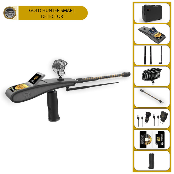 GER Detect Gold Hunter Smart Long Range Metal Detector