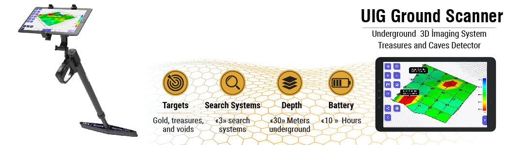 GER Detect UIG Ground Scanner Metal Detector