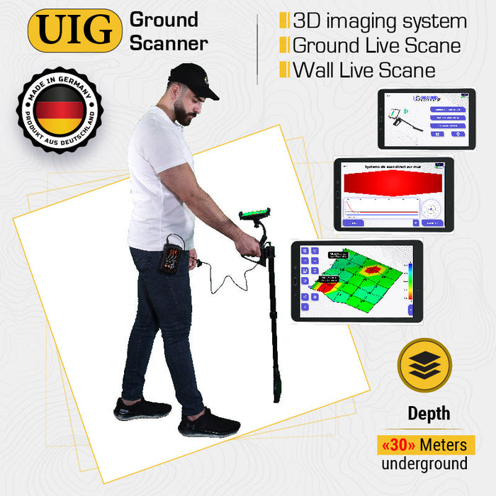 GER Detect UIG Ground Scanner Metal Detector